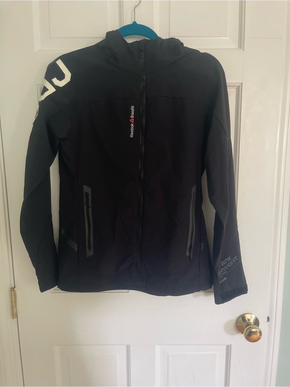 Reebok CrossFit Black Hooded Training Jacket Women’s Medium